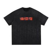 THE 1-800 FU VINTAGE DISTRESSED TEE