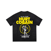 HURT COBAIN VINTAGE DISTRESSED TEE