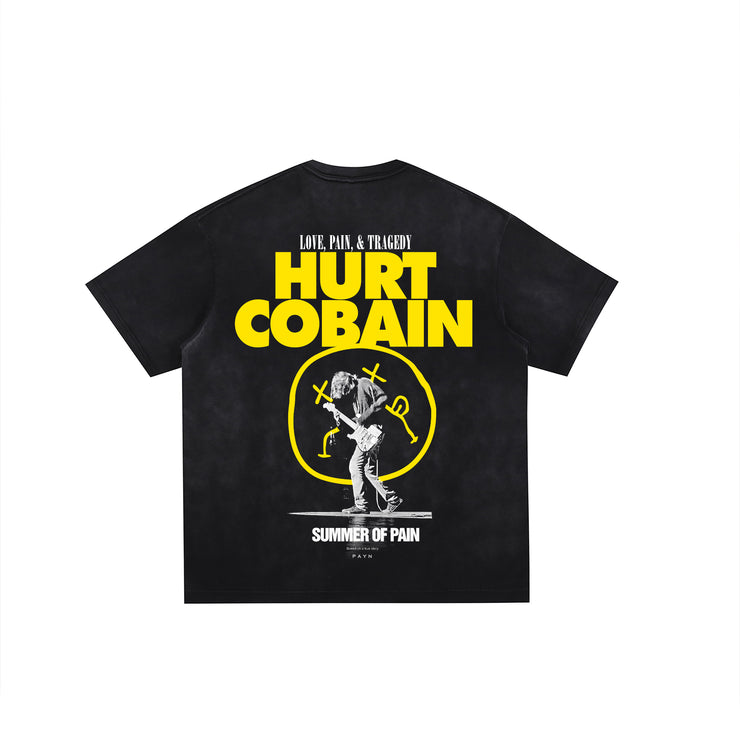 HURT COBAIN VINTAGE DISTRESSED TEE