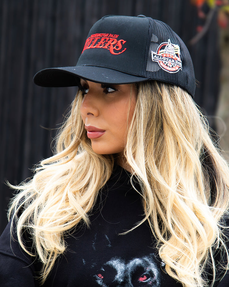 THE WASHINGTON PAIN KILLERS CANVAS MESH TRUCKER HAT