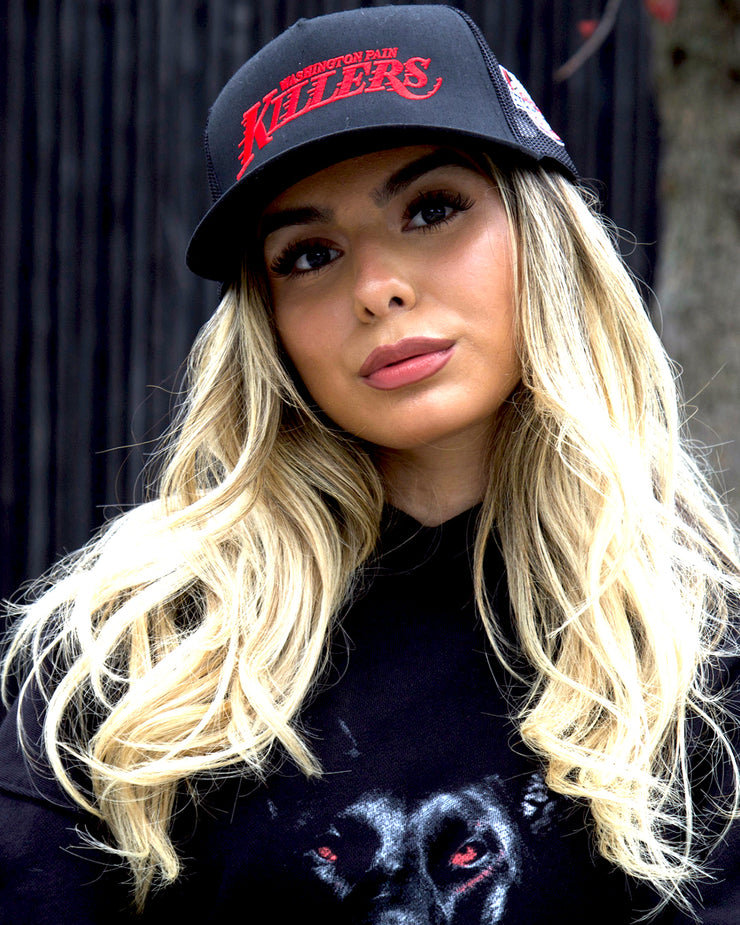 THE WASHINGTON PAIN KILLERS CANVAS MESH TRUCKER HAT