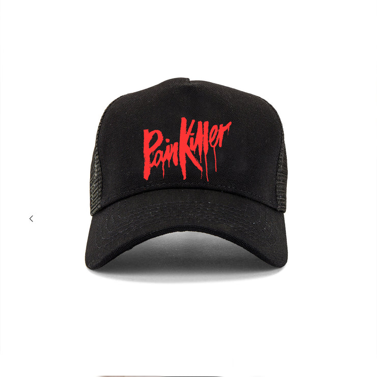 THE PAINKILLER CANVAS MESH BACK TRUCKER HAT