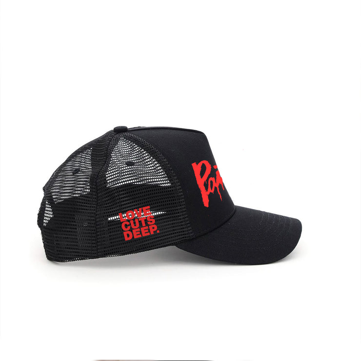 THE PAINKILLER CANVAS MESH BACK TRUCKER HAT