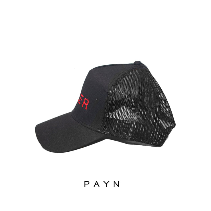 THE SAMPLE KILLER CANVAS MESH BACK TRUCKER HAT