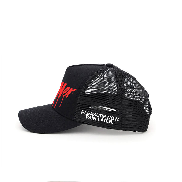 THE PAINKILLER CANVAS MESH BACK TRUCKER HAT